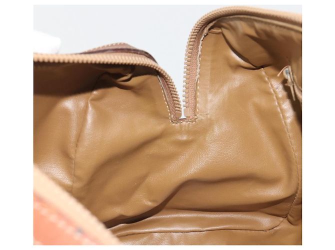 Céline Borsa CELINE Macadam Canvas PVC Beige Oro Autentica bs36271 D'oro - vista 20
