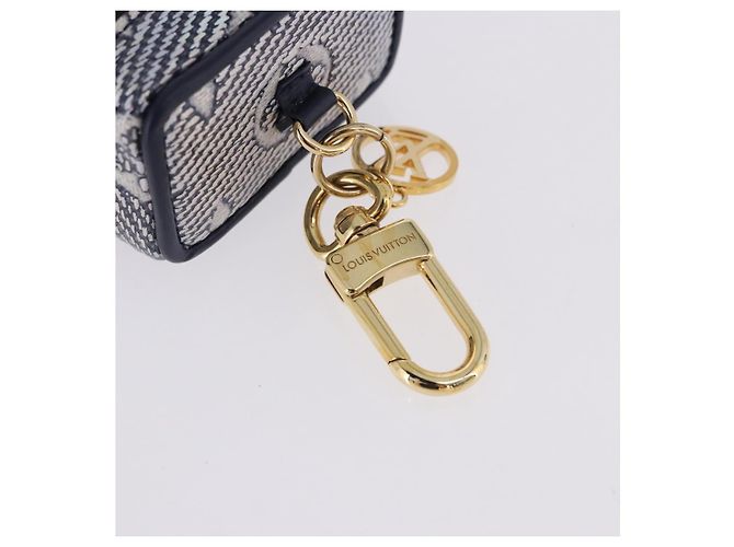 LOUIS VUITTON Monogram Laminated Bijoux Sac Micro Vanity R95559 Auth ar14115M Blu navy - vista 7
