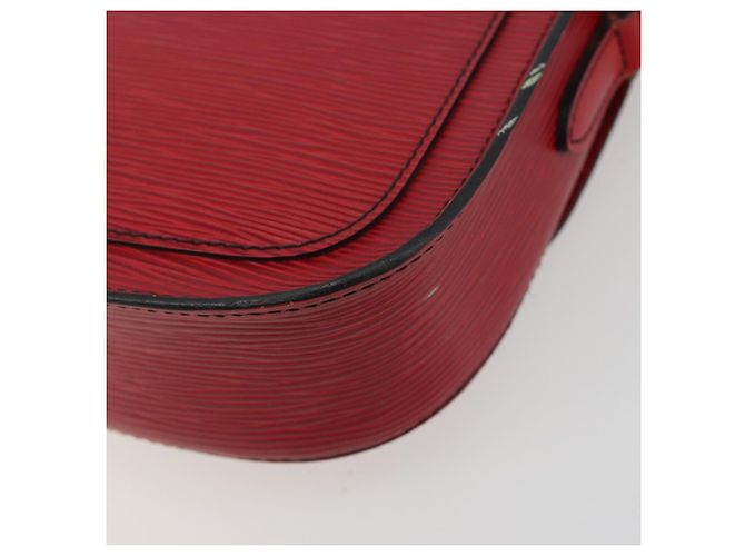 Borsa a Spalla LOUIS VUITTON Epi Saint Cloud PM Rosso M52217 LV Auth 192629 - vista 12