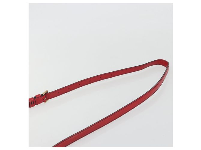 Borsa a Spalla LOUIS VUITTON Epi Saint Cloud PM Rosso M52217 LV Auth 192629 - vista 8