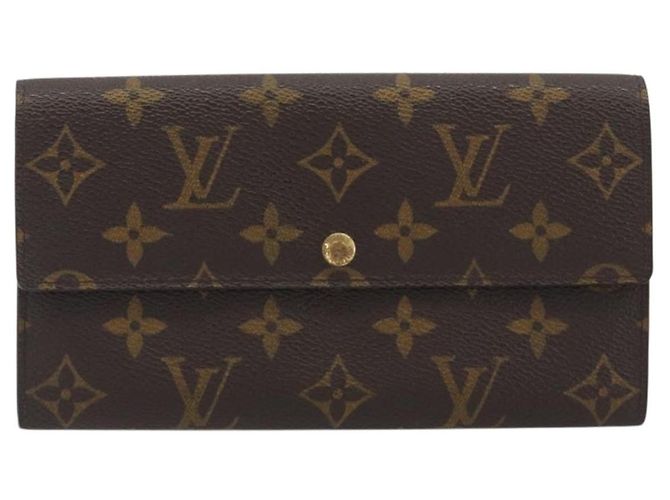 LOUIS VUITTON Monogram Portefeuille Sarah Long Wallet M60531 LV Auth ar14123 Monogramma - vista 2