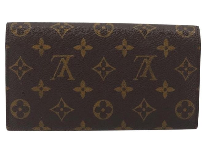 LOUIS VUITTON Monogram Portefeuille Sarah Long Wallet M60531 LV Auth ar14123 Monogramma - vista 3