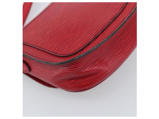 Borsa a Spalla LOUIS VUITTON Epi Saint Cloud PM Rosso M52217 LV Auth BA14161 - vista 13
