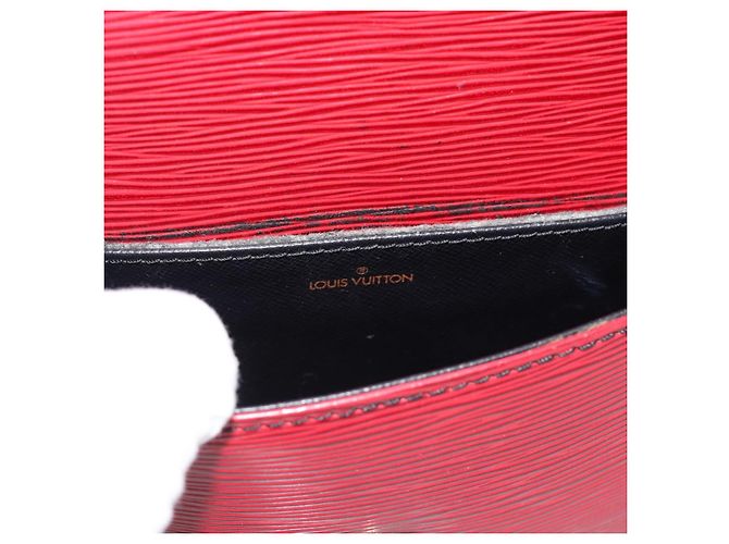 Borsa a Spalla LOUIS VUITTON Epi Saint Cloud PM Rosso M52217 LV Auth BA14161 - vista 18