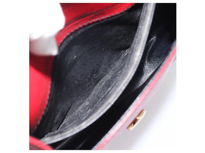 Borsa a Spalla LOUIS VUITTON Epi Saint Cloud PM Rosso M52217 LV Auth BA14161 - vista 22