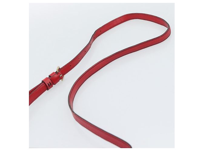 Borsa a Spalla LOUIS VUITTON Epi Saint Cloud PM Rosso M52217 LV Auth BA14161 - vista 8