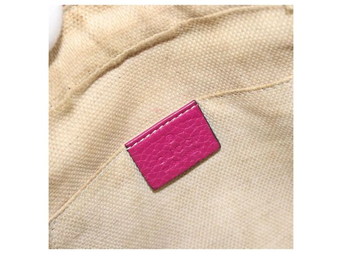 Borsa a Spalla GUCCI in Pelle Viola e Oro 308364 Auth ep15638 D'oro Porpora - vista 15