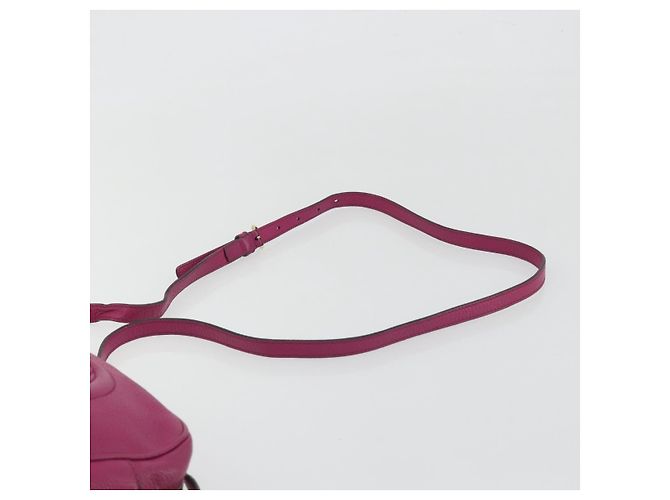 Borsa a Spalla GUCCI in Pelle Viola e Oro 308364 Auth ep15638 D'oro Porpora - vista 8