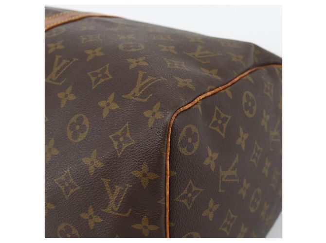 LOUIS VUITTON Monogram Keepall 50 Boston Bag M41426 LV Auth 191008 Monogramma - vista 10