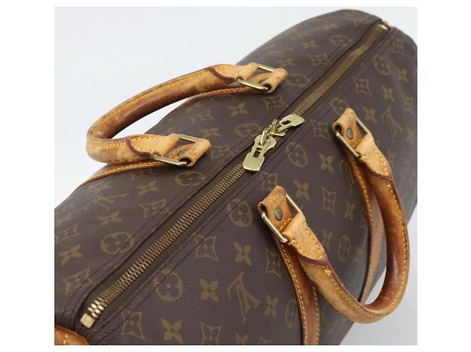 LOUIS VUITTON Monogram Keepall 50 Boston Bag M41426 LV Auth 191008 Monogramma - vista 6