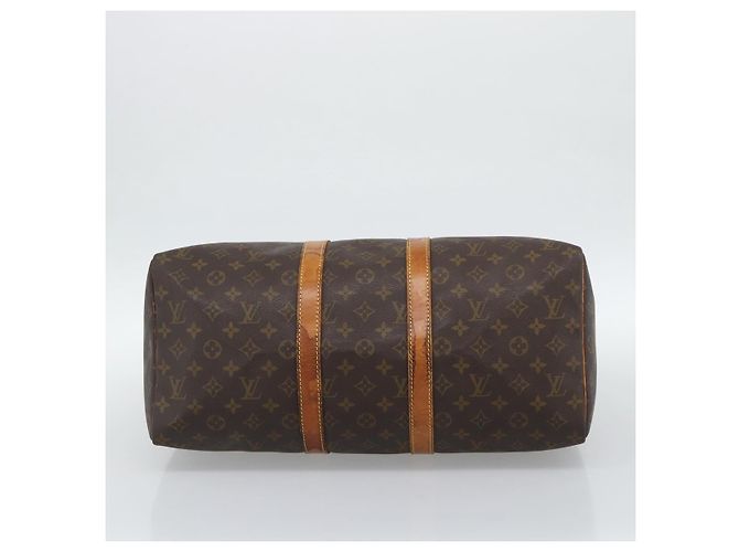 LOUIS VUITTON Monogram Keepall 50 Boston Bag M41426 LV Auth 191008 Monogramma - vista 9