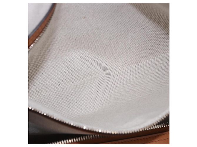 LOUIS VUITTON Keepall Bandouliere 50 Pelle Marrone Argento M21346 Auth ka5427SM - vista 24