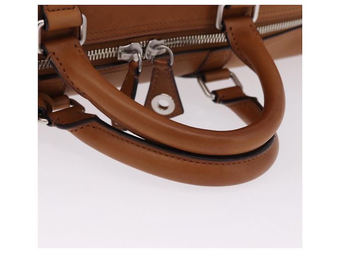 LOUIS VUITTON Keepall Bandouliere 50 Pelle Marrone Argento M21346 Auth ka5427SM - vista 7