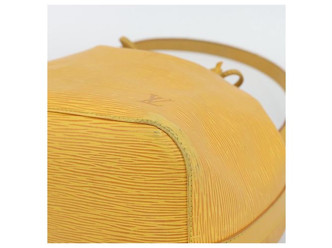 Borsa a Spalla LOUIS VUITTON Epi Petit Noe Tassili Yellow M44109 LV Auth ka5433 - vista 10