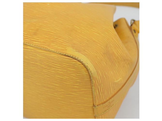 Borsa a Spalla LOUIS VUITTON Epi Petit Noe Tassili Yellow M44109 LV Auth ka5433 - vista 12