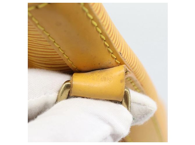 Borsa a Spalla LOUIS VUITTON Epi Petit Noe Tassili Yellow M44109 LV Auth ka5433 - vista 18
