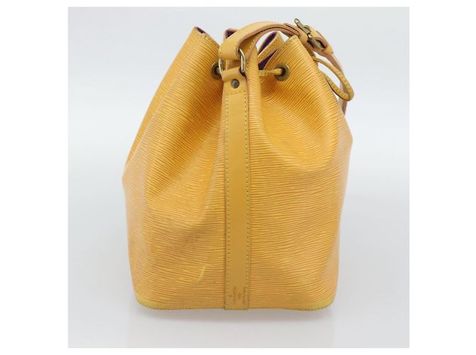 Borsa a Spalla LOUIS VUITTON Epi Petit Noe Tassili Yellow M44109 LV Auth ka5433 - vista 4