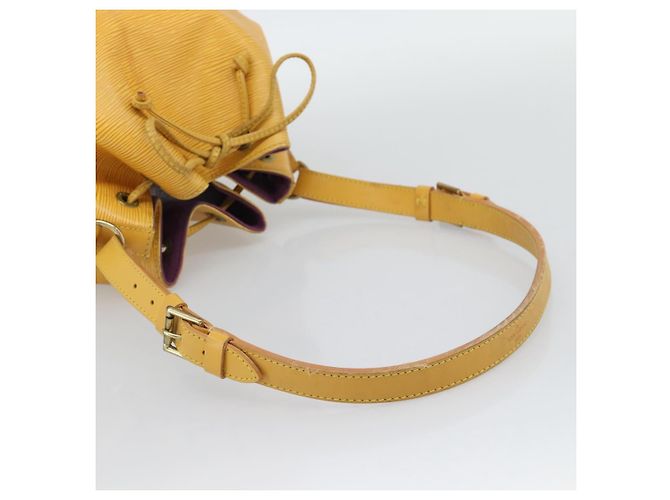Borsa a Spalla LOUIS VUITTON Epi Petit Noe Tassili Yellow M44109 LV Auth ka5433 - vista 7
