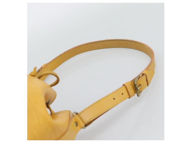 Borsa a Spalla LOUIS VUITTON Epi Petit Noe Tassili Yellow M44109 LV Auth ka5433 - vista 8