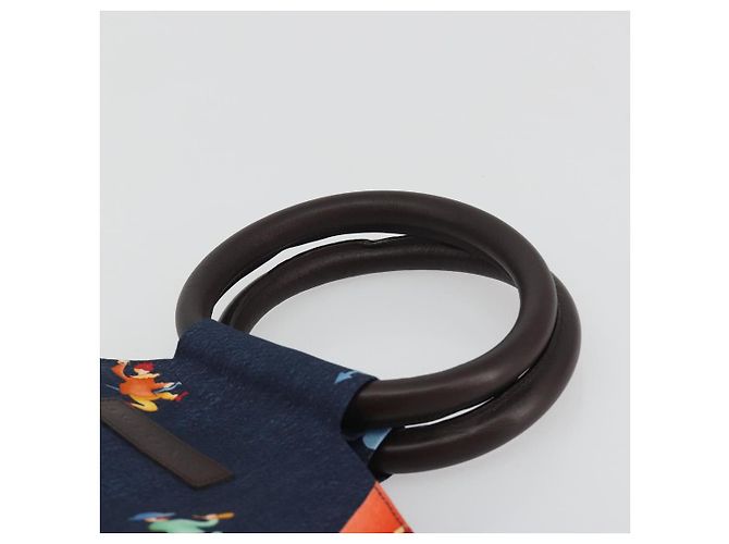 Bulgari Borsa BVLGARI in tela Navy Auth 192663A Blu navy - vista 8