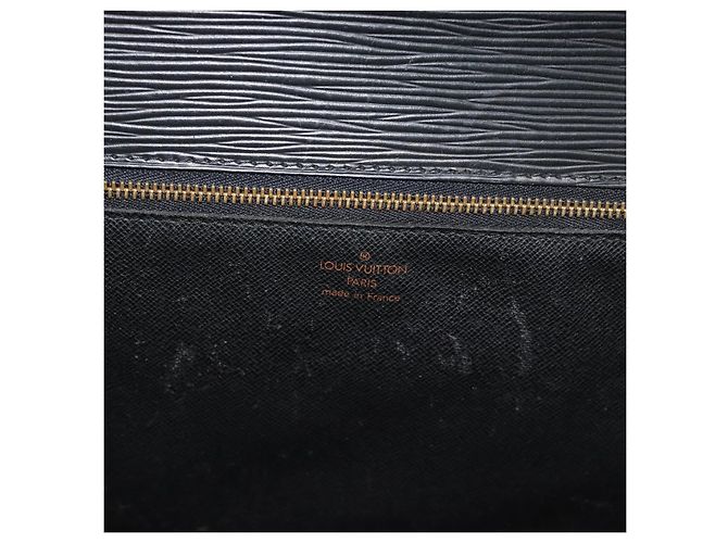 LOUIS VUITTON Epi Monceau 28 Borsa Nera M52122 LV Auth ep15595 Nero - vista 16