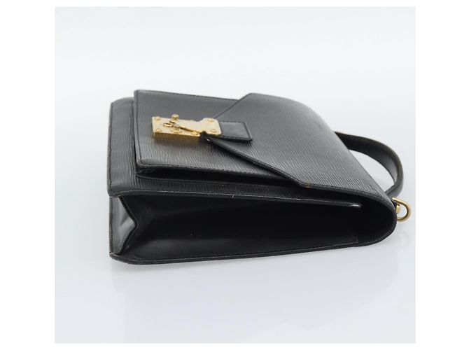 LOUIS VUITTON Epi Monceau 28 Borsa Nera M52122 LV Auth ep15595 Nero - vista 5