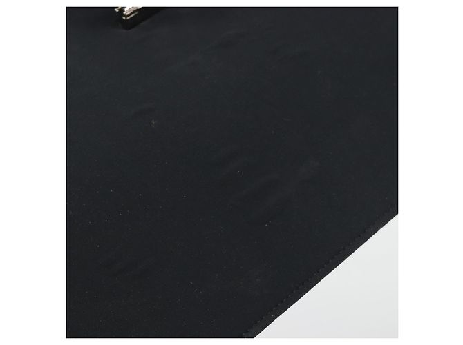 Céline Borsa a tracolla CELINE Canvas Nero Argento Auth ep15292 - vista 15