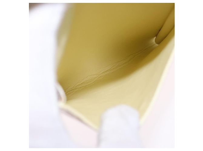LOUIS VUITTON Portafoglio Walker Monogram Vernis Lime Yellow M91074 LV Auth ep15446 D'oro - vista 16