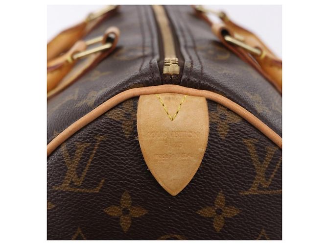 LOUIS VUITTON Borsa Monogram Speedy 30 M41526 LV Auth 188575SAV Monogramma - vista 15
