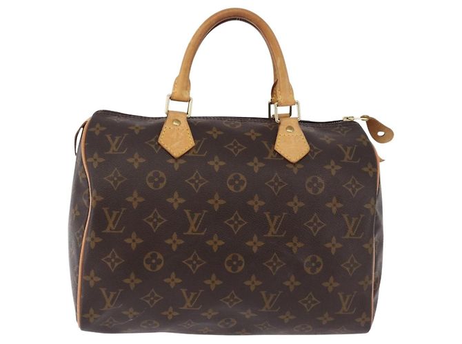 LOUIS VUITTON Borsa Monogram Speedy 30 M41526 LV Auth 188575SAV Monogramma - vista 2
