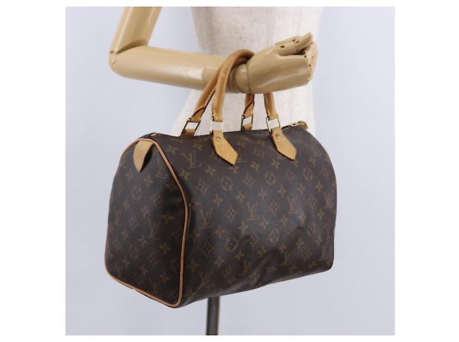 LOUIS VUITTON Borsa Monogram Speedy 30 M41526 LV Auth 188575SAV Monogramma - vista 22
