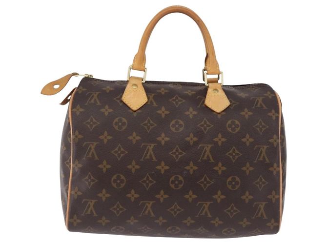 LOUIS VUITTON Borsa Monogram Speedy 30 M41526 LV Auth 188575SAV Monogramma - vista 3