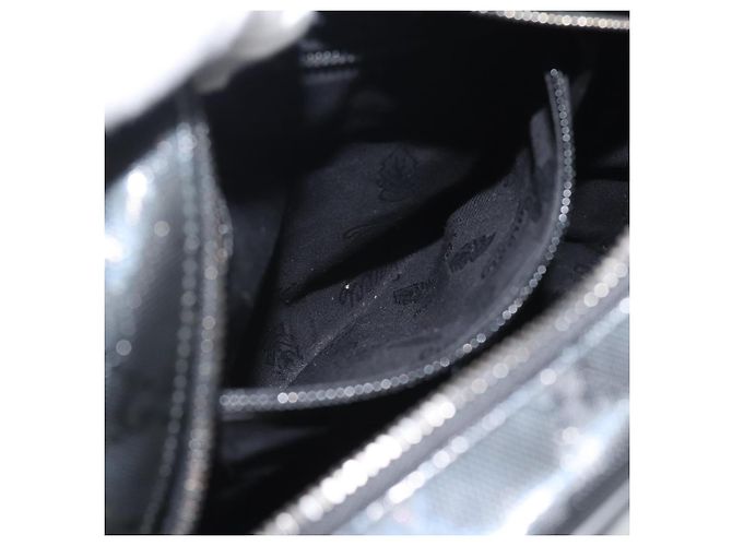 Borsa a Spalla GUCCI GG Implementation PVC Nero Argento 233268 Auth ep15366A - vista 21