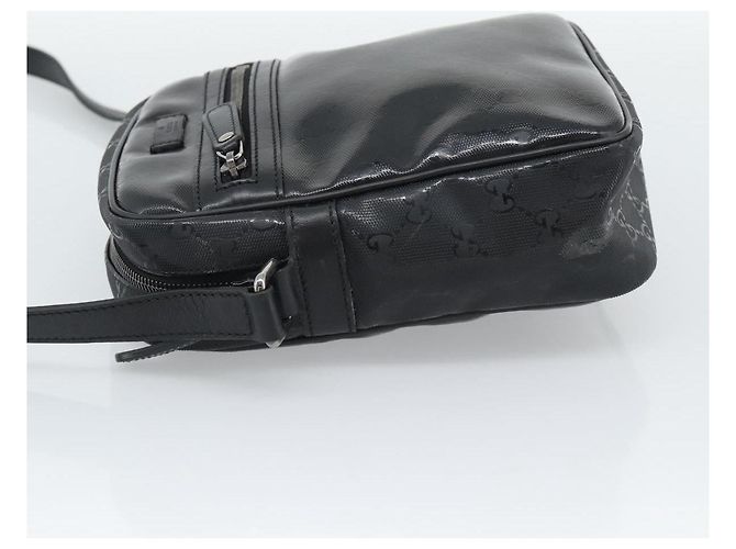 Borsa a Spalla GUCCI GG Implementation PVC Nero Argento 233268 Auth ep15366A - vista 4