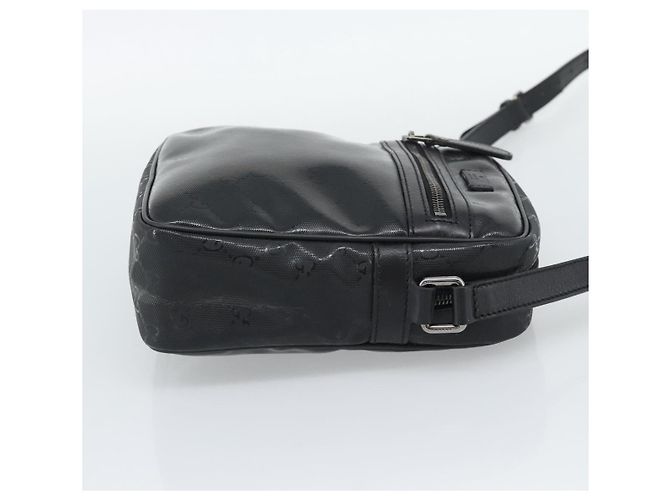Borsa a Spalla GUCCI GG Implementation PVC Nero Argento 233268 Auth ep15366A - vista 5
