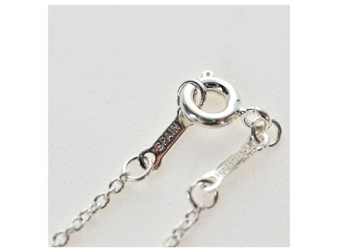 Autre Marque Collana Double Rubbing Heart TIFFANY&Co. Argento Ag925 Autentica am12119M - vista 12