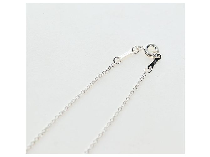 Autre Marque Collana Double Rubbing Heart TIFFANY&Co. Argento Ag925 Autentica am12119M - vista 5