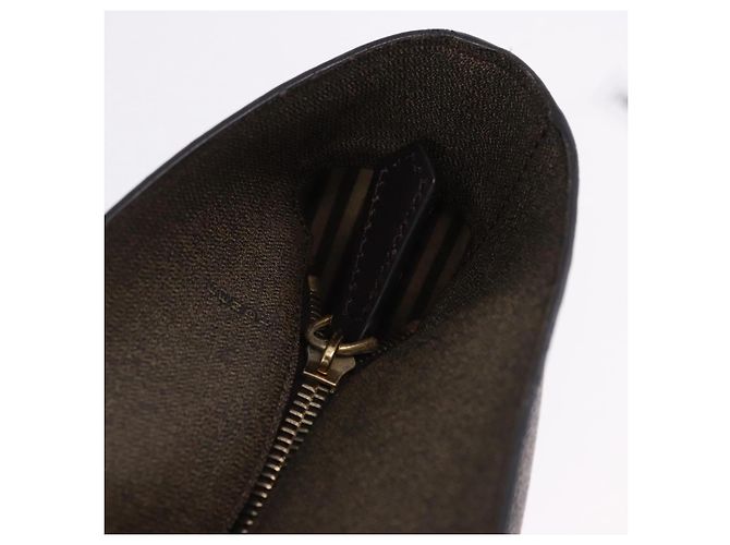 FENDI Zucca Canvas Tote Bag PVC Braun Schwarz Authentisch 193498 - Ansicht 15