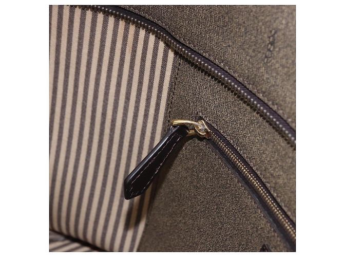 FENDI Zucca Canvas Tote Bag PVC Braun Schwarz Authentisch 193498 - Ansicht 20