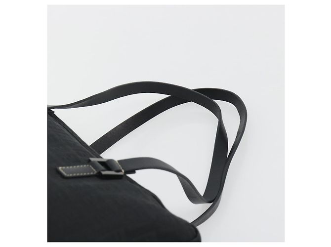 Borsa a mano FENDI Zucchino Canvas Nera Argento 8BH031 Auth ki6737 Nero - vista 8