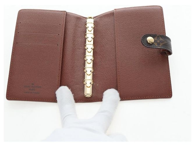 LOUIS VUITTON Monogram Agenda PM Day Planner Cover R20005 LV Auth am12195V Monograma - vista 14