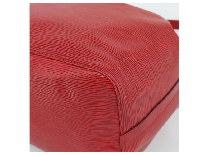 Borsa a Spalla LOUIS VUITTON Epi Petit Noe Rosso M44107 LV Auth 193106V - vista 12