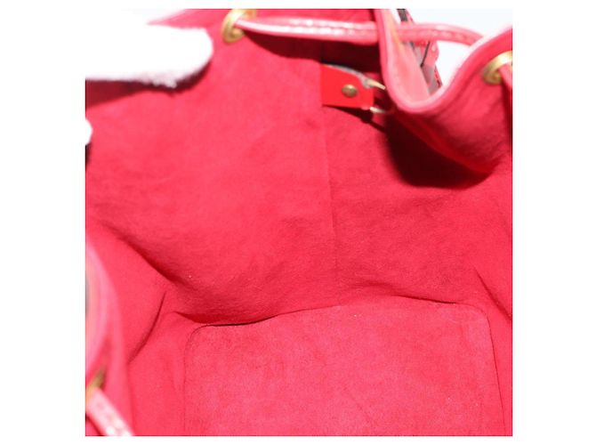 Borsa a Spalla LOUIS VUITTON Epi Petit Noe Rosso M44107 LV Auth 193106V - vista 17