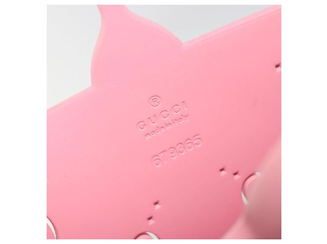 Borsa Tote per bambini GUCCI GG Canvas Gomma Rosa 679365 Auth 194066V - vista 15
