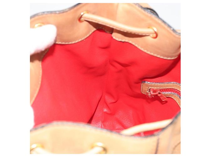 Céline Bolsa de Ombro CELINE em Couro Bege Dourado Autêntica 194005 - vista 18