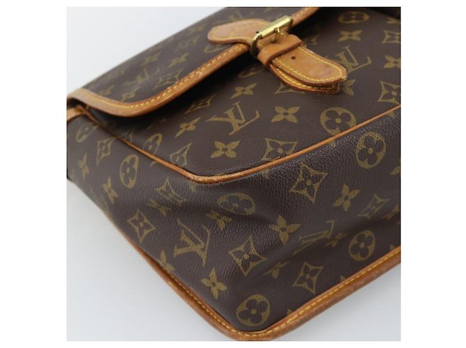 LOUIS VUITTON Borsa a Spalla Monogram Gibeciere GM M42246 LV Auth hk3975 Monogramma - vista 11