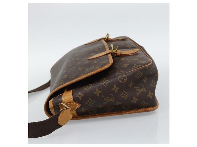 LOUIS VUITTON Borsa a Spalla Monogram Gibeciere GM M42246 LV Auth hk3975 Monogramma - vista 4