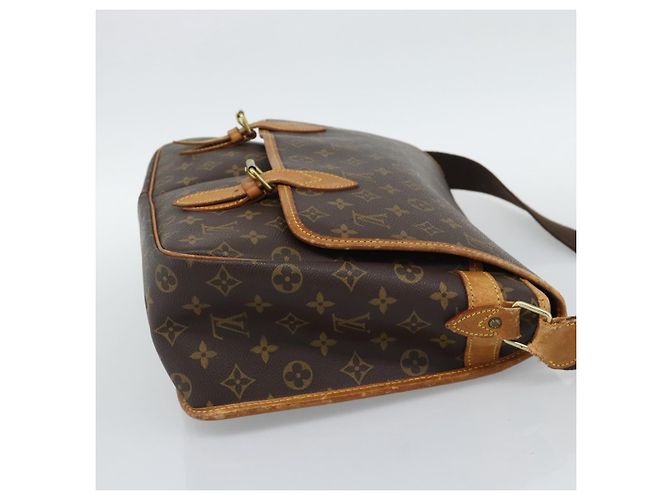 LOUIS VUITTON Borsa a Spalla Monogram Gibeciere GM M42246 LV Auth hk3975 Monogramma - vista 5