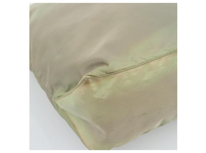 Borsa Tote PRADA Nylon Verde Auth 194568 - vista 11