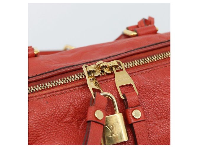 LOUIS VUITTON Monogram Empreinte Speedy Bandouliere 25 Orian M40758 Auth ep15301 - vista 19